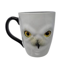 Harry Potter Hedwig Owl 3D Mug 4.5" Ceramic Warner Bros‎ London Collectible Gift